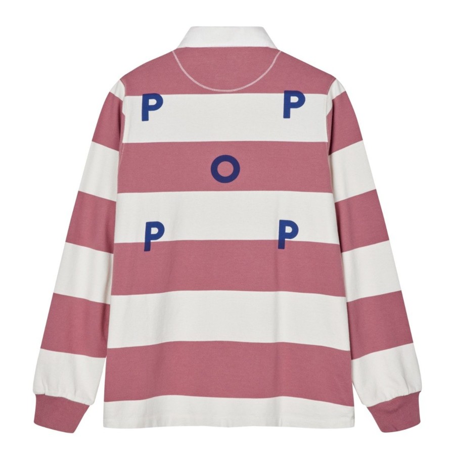 Herre Pop Trading Company | Striped Rugby Polo