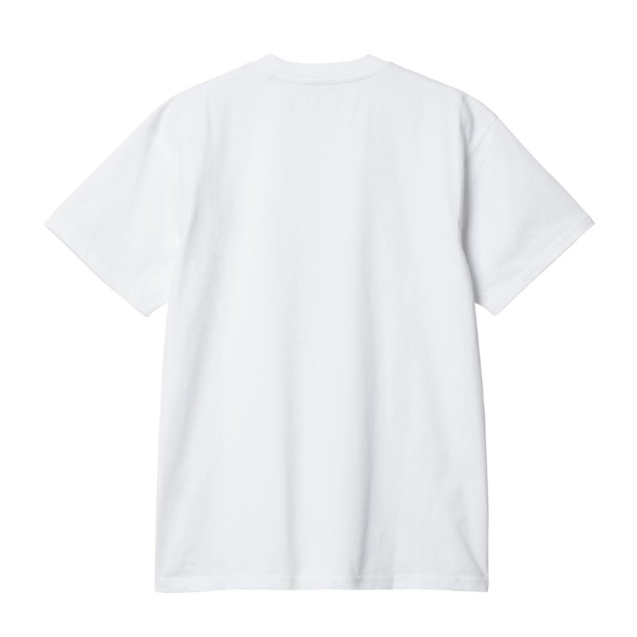 Herre Carhartt WIP | S/S American Script T-Shirt