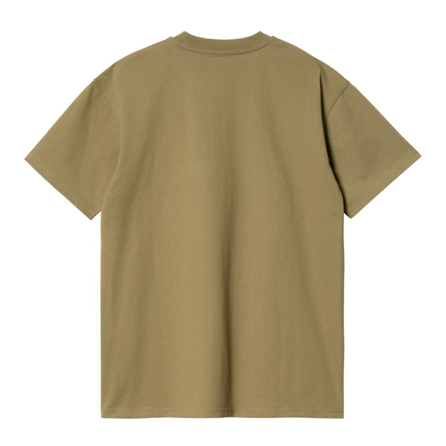 Herre Carhartt WIP | S/S American Script T-Shirt