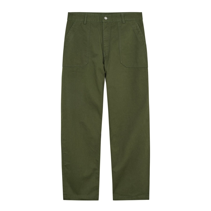 Herre Uniform Bridge | Cotton Fatigue Pants Wide Fit