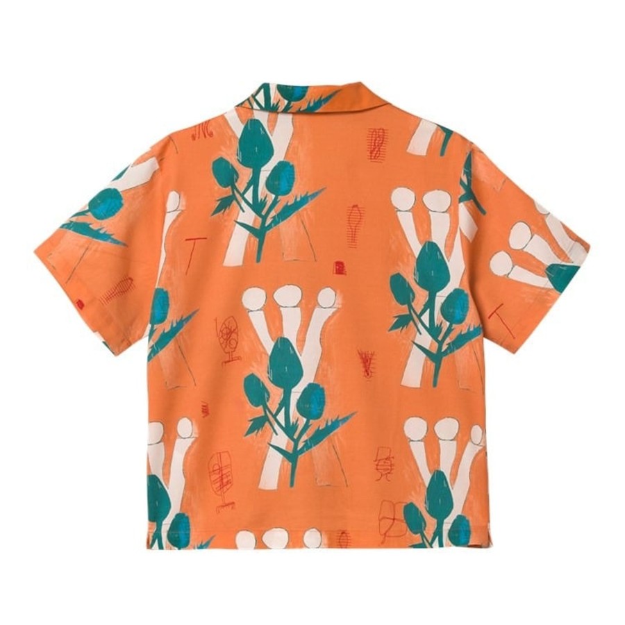 Dame Carhartt WIP | W' S/S Tom Krol Flowers Shirt